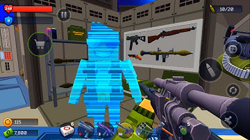 Pixel Combat: Zombie Strike | All Levels 10-17 - Gameplay Walkthrough - Lomelvo