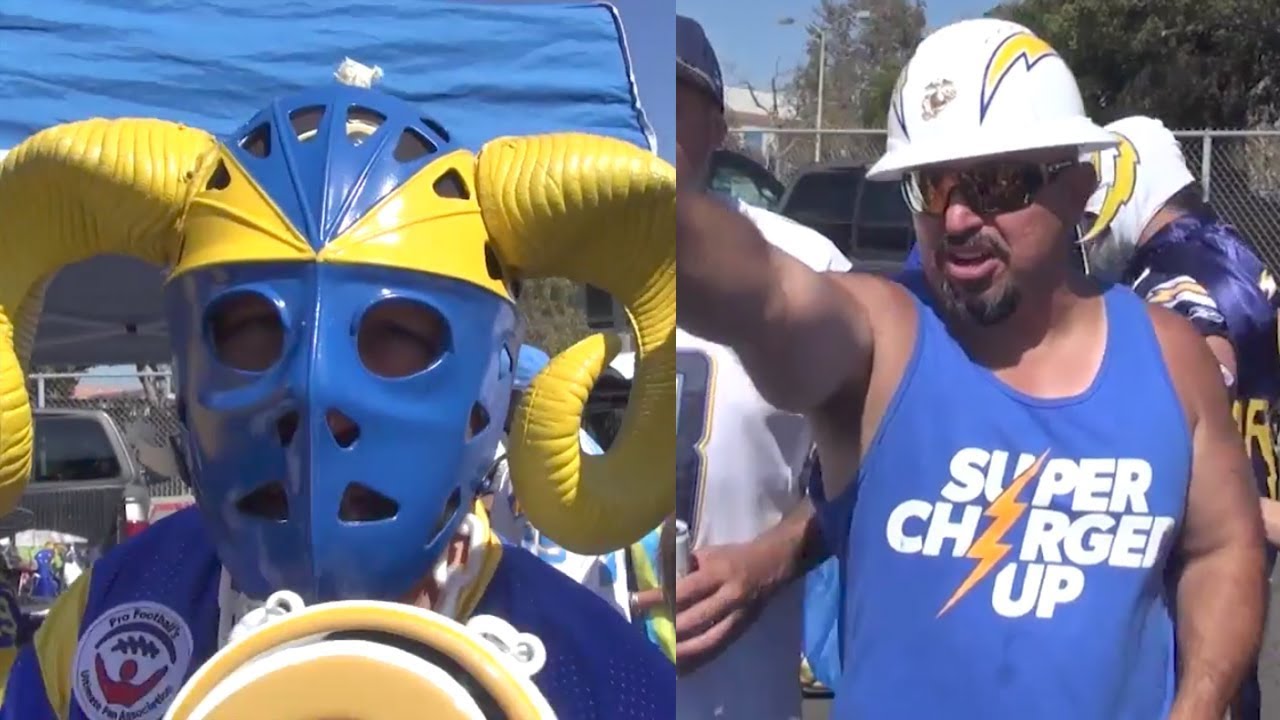 Rams and Chargers Fans FIGHT Over Who Represents LA YouTube
