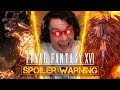 IFRIT VS TITAN FIGHT in FINAL FANTASY XVI Reaction (Spoiler Warning) - RogersBase Reacts