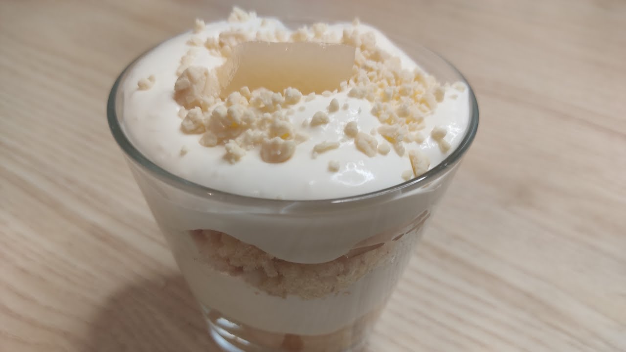 A delicious pear dessert - Un délicieux dessert à la poire – Verrine ...