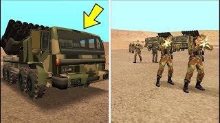 Secret Rocket Launcher Truck In GTA San Andreas