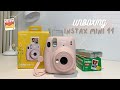 Unboxing and Hands-on Fujifilm Instax Mini 11🌸 : THE PERFECT INSTANT CAMERA