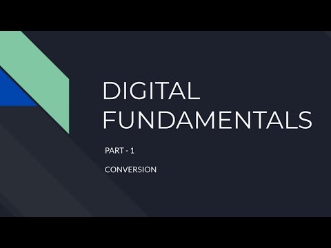 Digital Fundamentals GTU SEM 3 | Conversions | Part - 1 |Decimal to Binary|Binary to Decimal| DF GTU