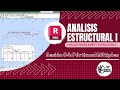 ANALISIS ESTRUCTURAL I / CON AUTODESK ROBOT STRUCTURAL / SESIÓN 04: PORTICOS MULTIPLES