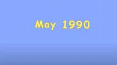 Starfall Calendar: May 1990 Title Card.
