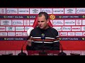 Le réaction de Régis Le Bris après Stade de Reims - FC Lorient (1-0) 23-24