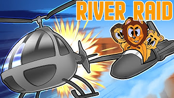 River Raid on Atari 2600, MSX and Fan Remakes