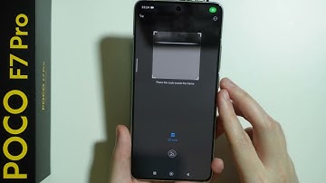 POCO F7 Pro: How to Scan QR Codes