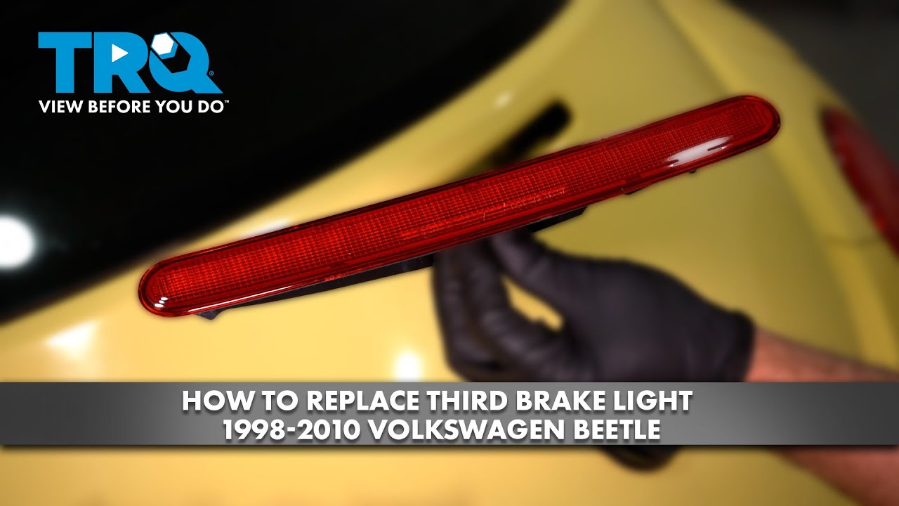 How to Replace Third Brake Light 19982010 Volkswagen Beetle 1A Auto
