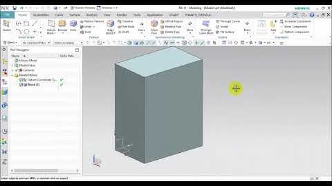 Bài 5  Hướng dẫn cài phim tắt Pan, Zoom, Rotate  và thay đổi thư mục lưu bài tập mặc định NX11