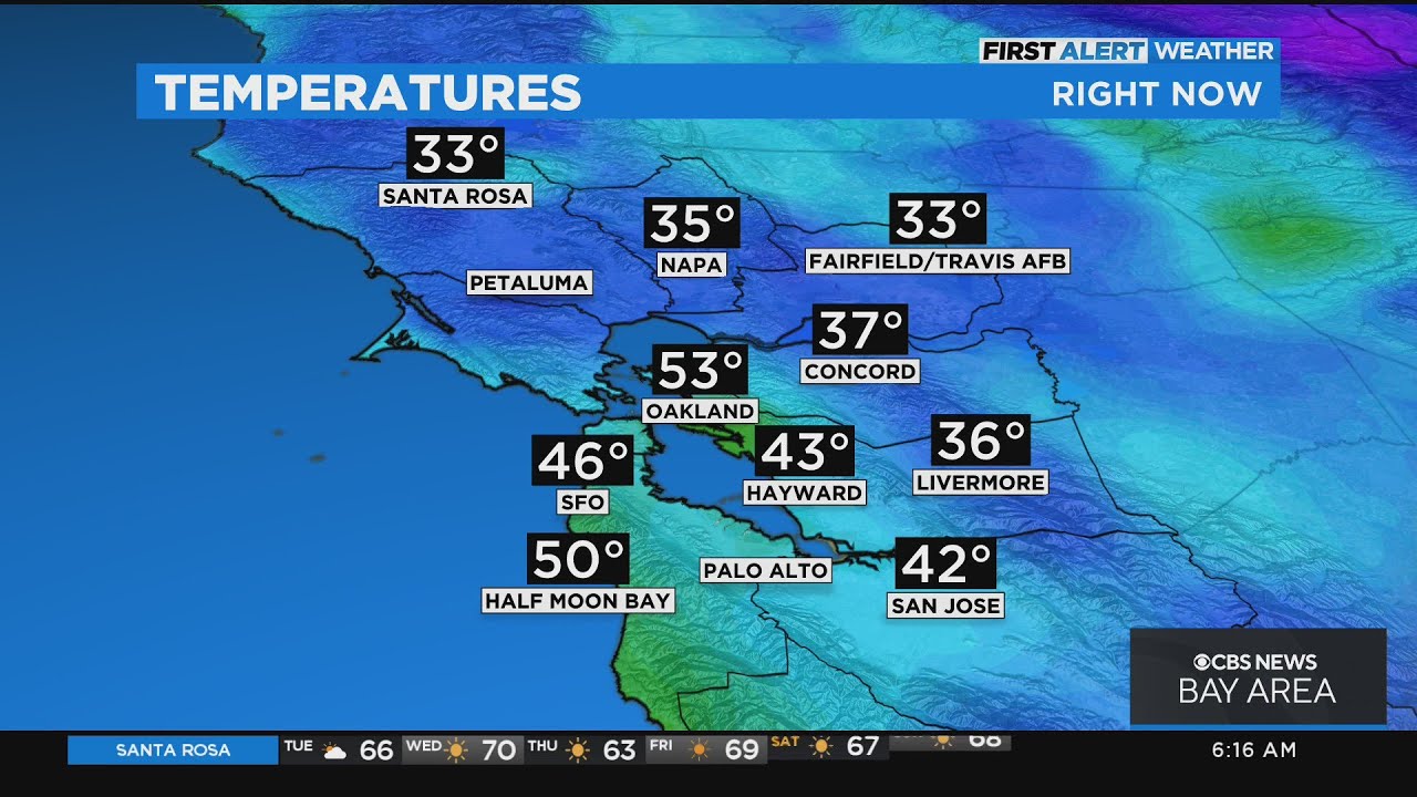 First Alert Weather forecast for Tuesday morning - YouTube