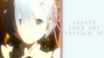 Smooth zoom out tutorial (AE Inspired)