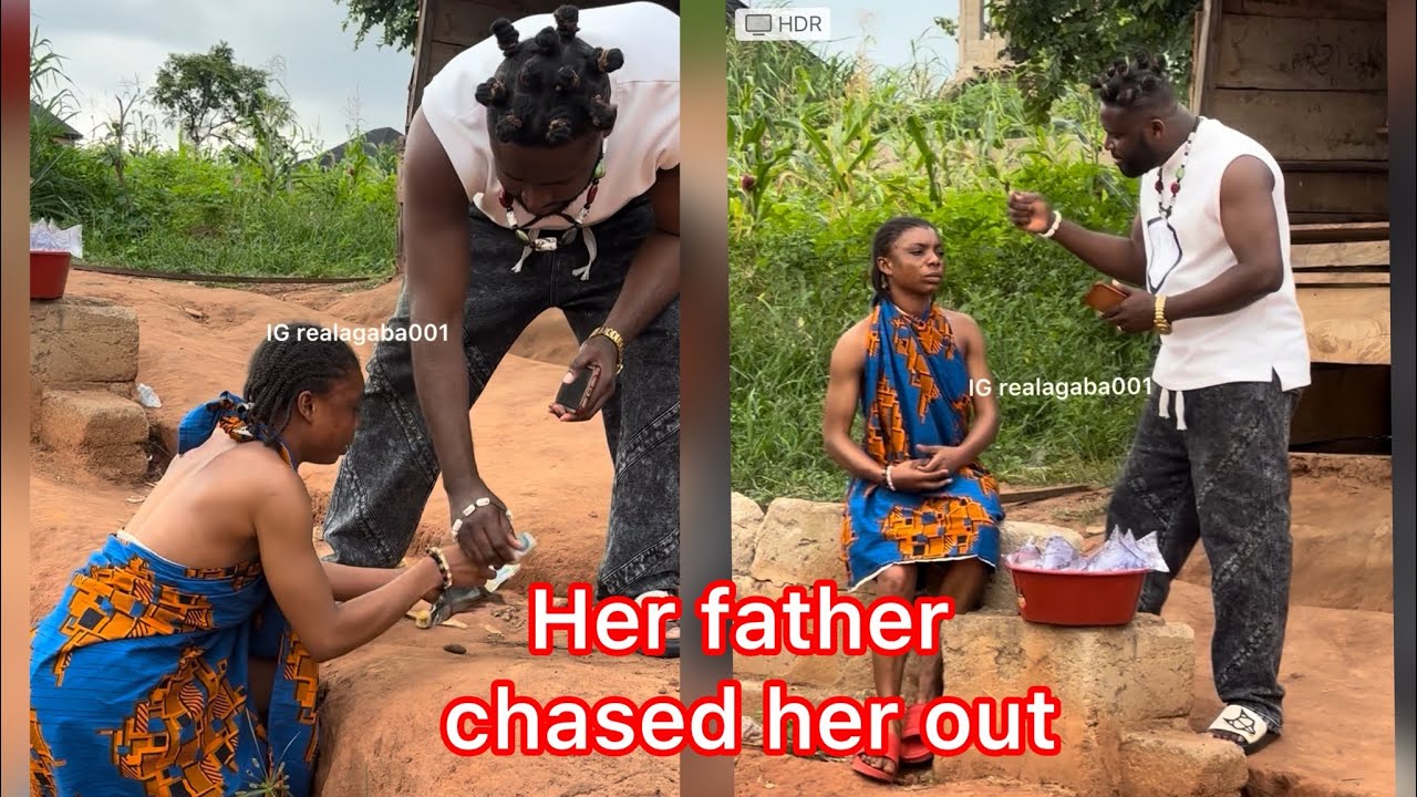 After her mother died her father chased her out that she doesn’t resemble him so his not her father