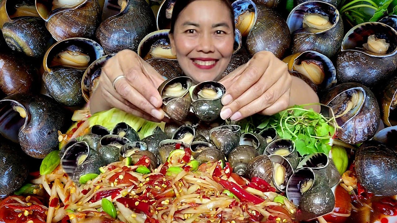 ต้มหอยนากินกับตำบักหุ่งเผ็ดๆ สุดท่อนั่นจ้าแนวแซบ 27-01-69