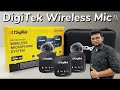 DigiTek DWM-101 Wireless Microphone System |Detail Review | How to use & Noise Test.