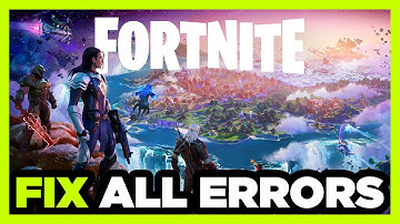 FIX Fortnite Crashing, Not Launching, Freezing, Stuck & Black Screen