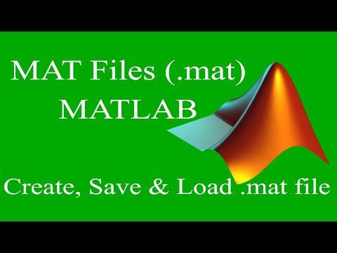 تصویری: چگونه فایل a.MAT را بدون Matlab باز کنم؟