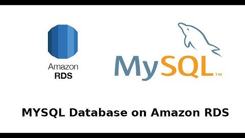 Como crear una base de datos en Amazon RDS y conectarse correctamente