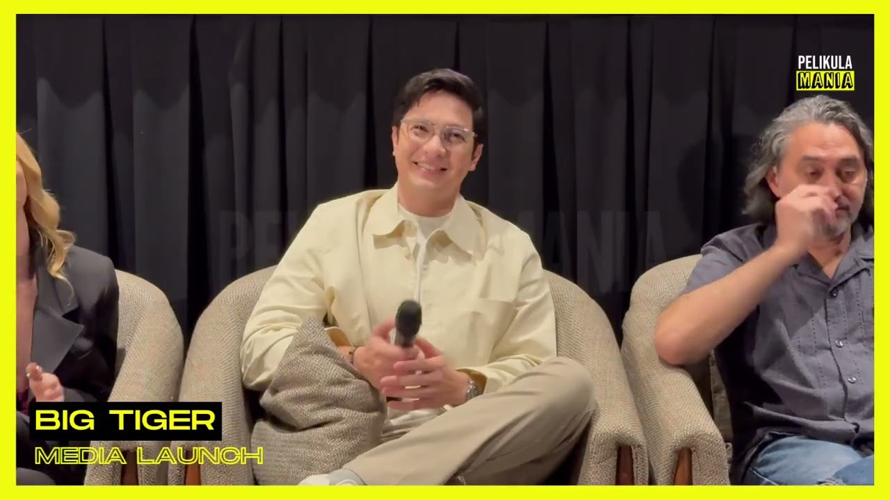 Что думает Олден Ричардс о роли злодея в фильме «Большой тигр»?