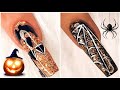 4 Halloween Nail Art Designs Tutorial | DIY Scary Fashionable Nails 2023 💅🕷️🎃👻