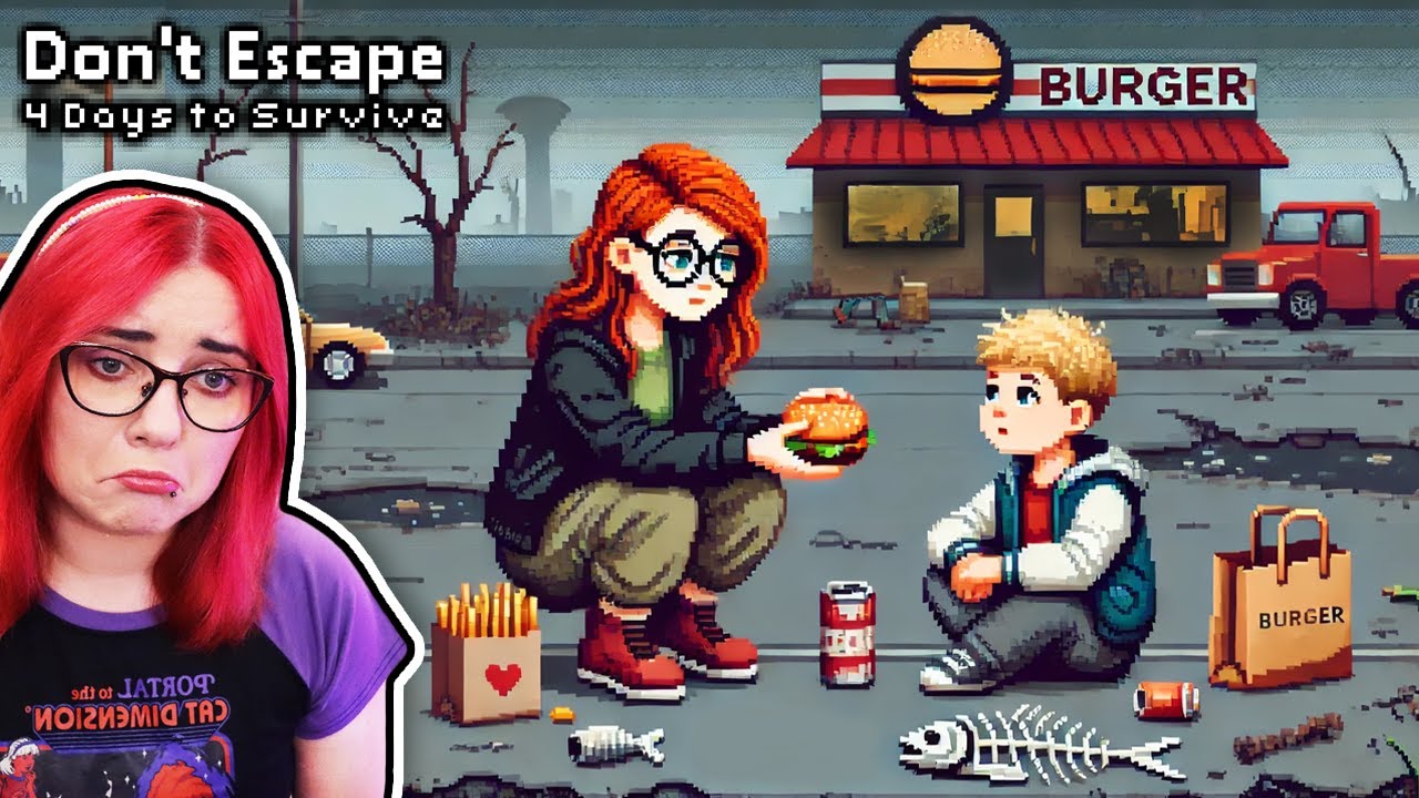 URATOWAŁAM GŁODNE DZIECKO 🍔 Don't Escape: 4 Days to Survive #2