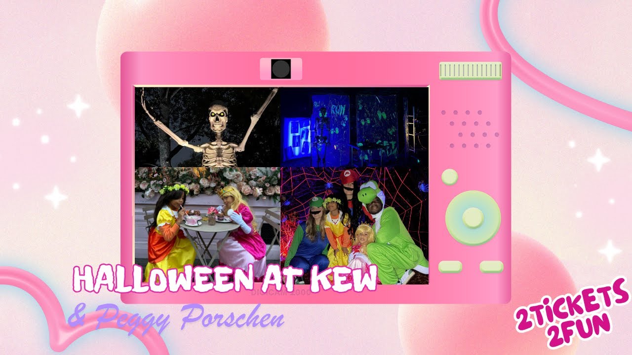 Halloween at Kew Gardens 🎃 | Super Spooky Trail & Super Mario Family Costumes!