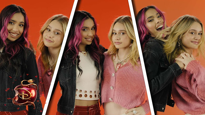 The Cast of Descendants: The Rise of Red Sing "Love Ain’t It" 🎶 | Sing Along | @disneychannelmusic