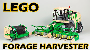 Krone BigX 770 - Lego forage harvester by Eric Trax