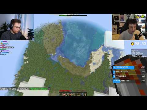 ohnepixel plays Minecraft Chaos Mod with Caedrel