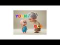 Booboo Learns Old &amp; Young, Cold &amp; Warm| Opposites for Kids | Learning Video