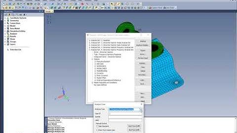 Femap 2021.2 - Dynamic Analysis with Multiple Subcases