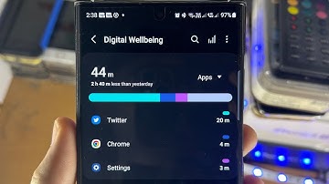 How To Check Screen Time on Samsung Galaxy S23 Ultra!
