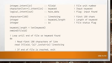 How to Read a Special Line in a .txt File Using Fortran