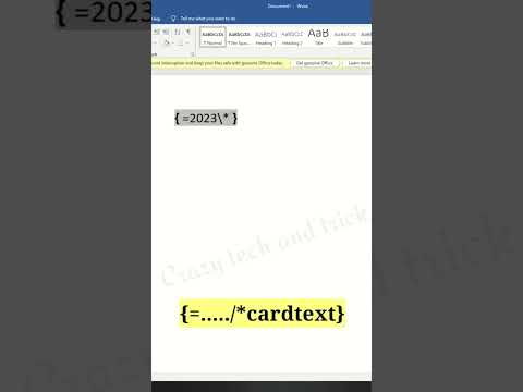 Microsoft Word How To Convert Number To Text