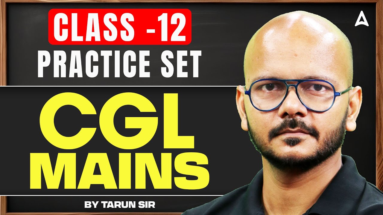 SSC CGL Mains Maths Classes 2025 | SSC CGL Mains Maths Practice Set ...