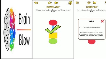 Brain Blow Level 137 Solution