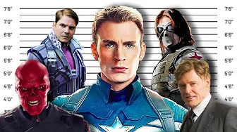 If ALL Captain America Characters were Charged for their Crimes
