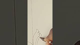 kubhalatha design (Kerala Mural tutorial)