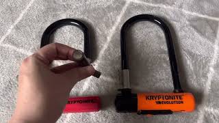 最強のU字ロック？買い替えた。KRYPTONITE(クリプトナイト) Evolution Mini-7