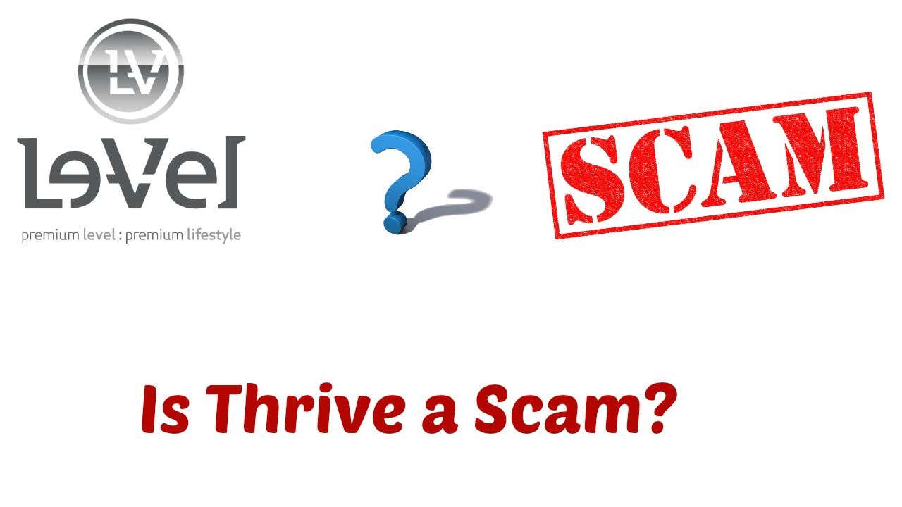 Is Thrive a Scam - Is it Genuine - YouTube