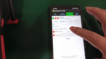 FONKAN Technology FH-75S Bluetooth Scanner write card operation