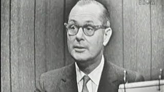 What's My Line?  Robert Montgomery; Peter Lawford [panel] (Jan 13, 1957)