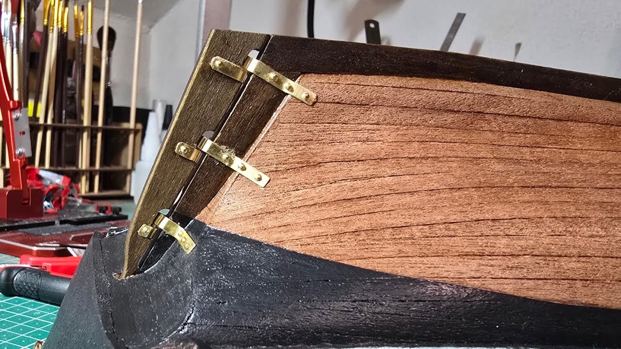 Occre HMS Beagle - making the rudder