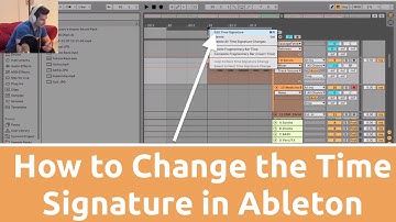 How to Change Time Signature in Ableton Tutorial
