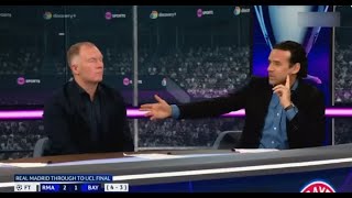 Real Madrid vs Bayern Munich 21 Paul Scholes & Owen Hargreaves Some Reactions