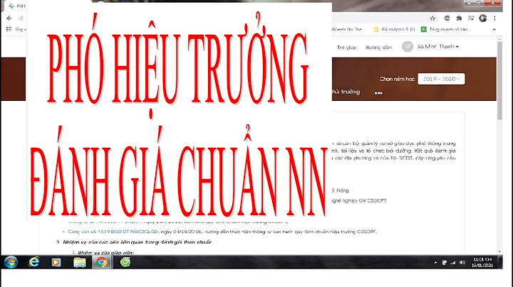 Phiếu đánh giá chuẩn nghề nghiệp hiệu trưởng mầm non