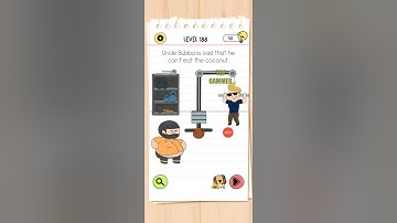 brain test 4 level 188 gameplay walkthrough Solution