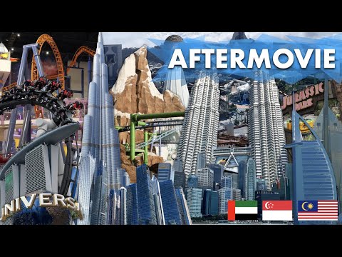 [Aftermovie] Südostasien 🇦🇪🇸🇬🇲🇾 2023 | Universal Studios Singapur, Genting SkyWorlds Malaysia, uvm!