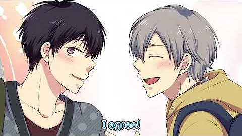 【BL Anime】I'm in love with my childhood friend. One day, he found out I'm in BL and kissed me.【Yaoi】