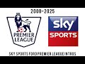 Every Sky Sports Premier League Opening Title Intro 2000 2025 